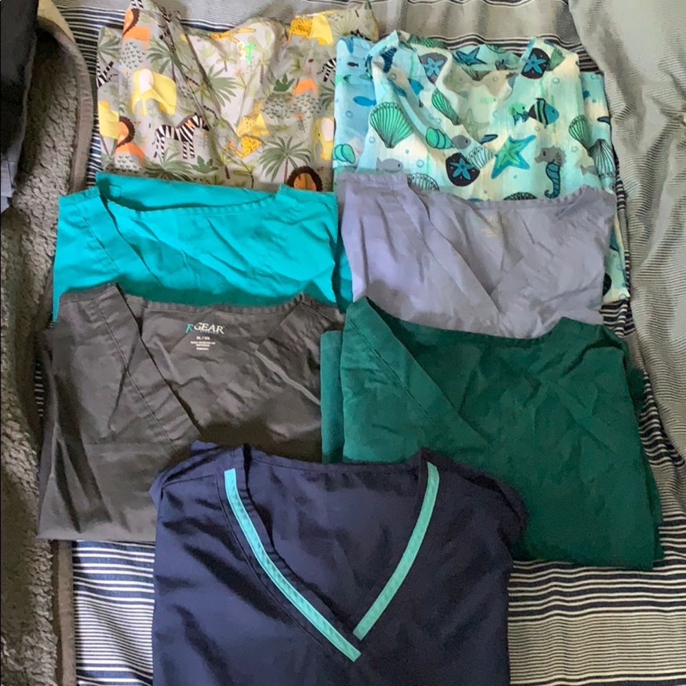 Women’s scrub tops